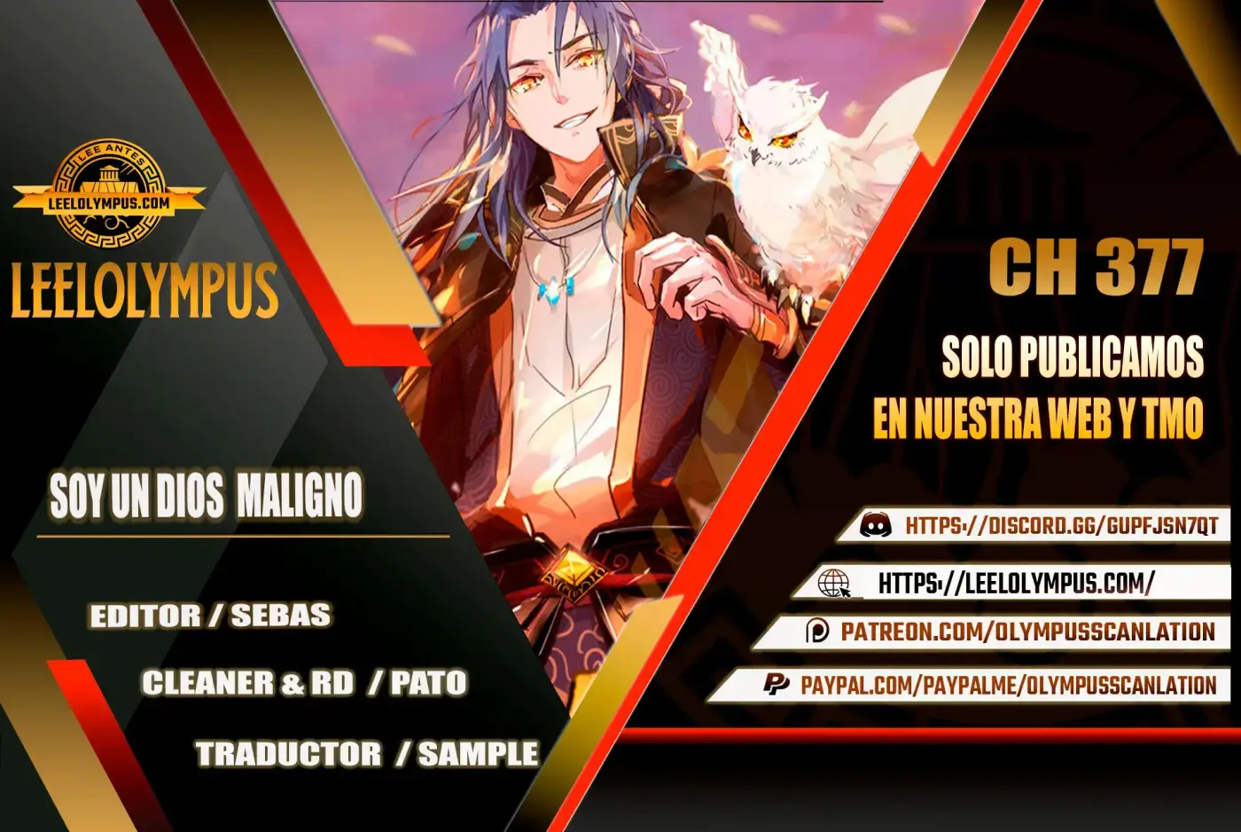 Soy un Dios Maligno capítulo 377, página 1