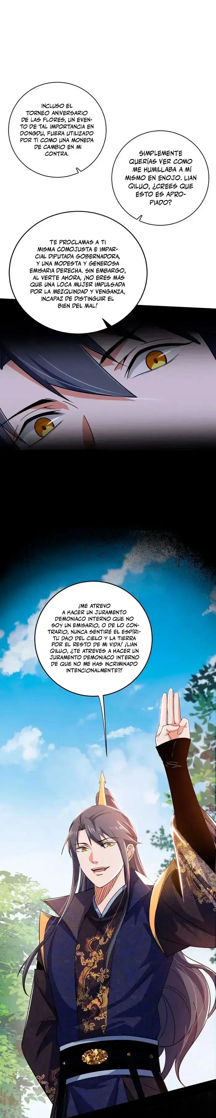 Soy un Dios Maligno capítulo 458, página 28