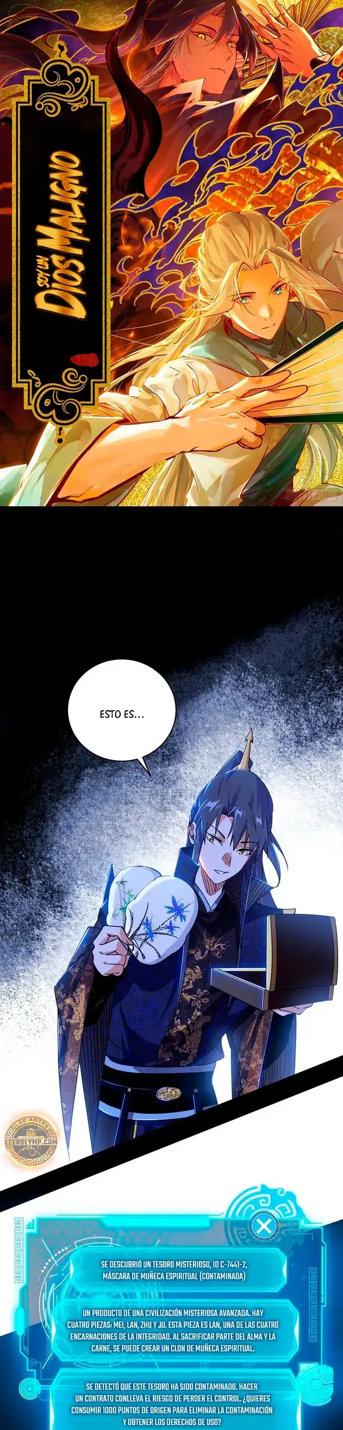 Soy un Dios Maligno capítulo 485, página 2