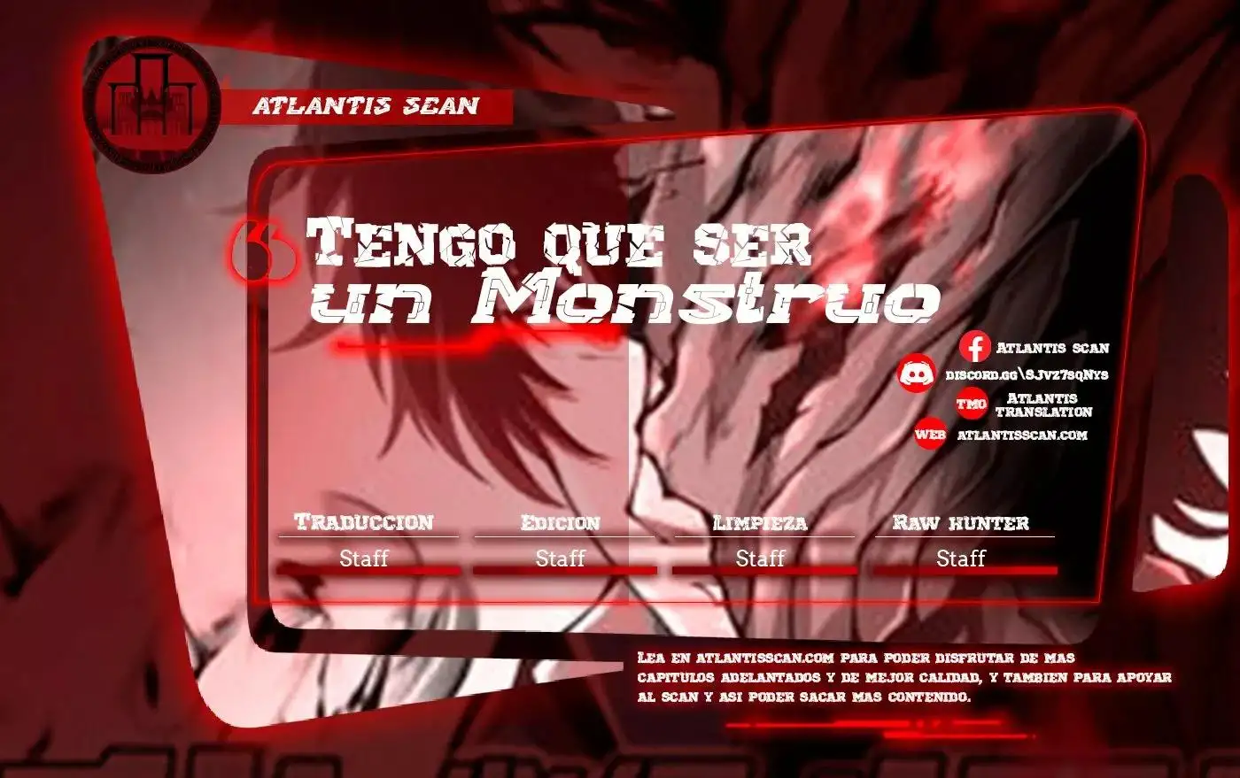Tengo que ser un monstruo capítulo 18, página 1