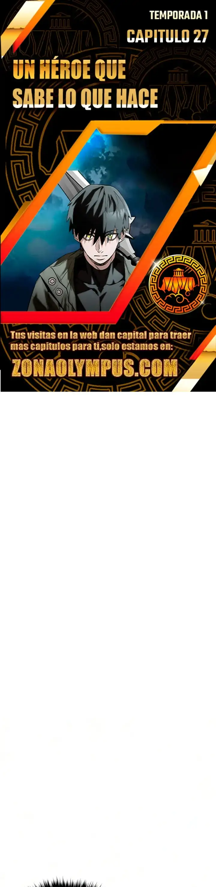 Un héroe que sabe lo que hace capítulo 27, página 1