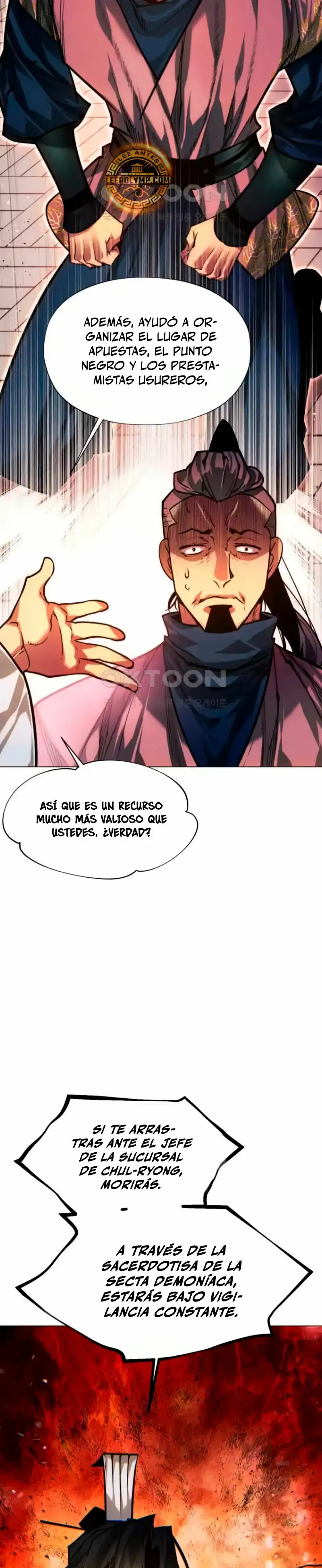 Un hombre moderno que cayó en el Murim capítulo 100, página 3