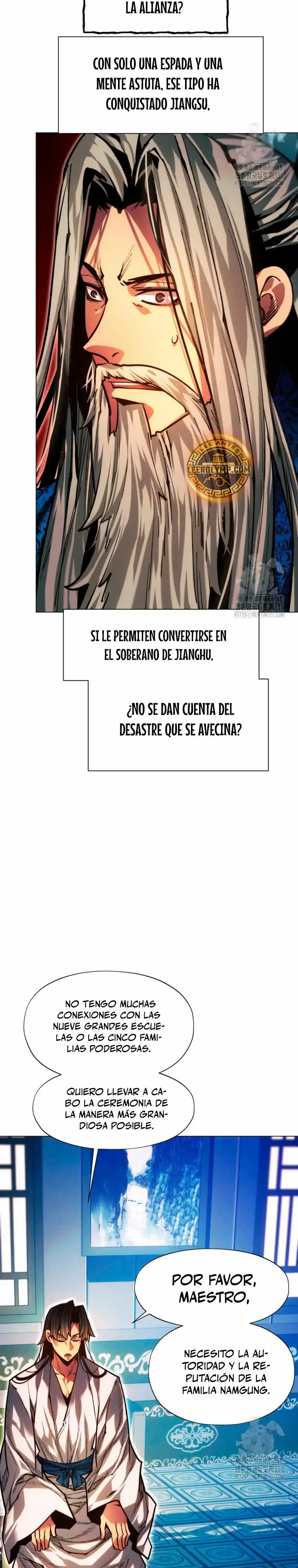 Un hombre moderno que cayó en el Murim capítulo 102, página 35