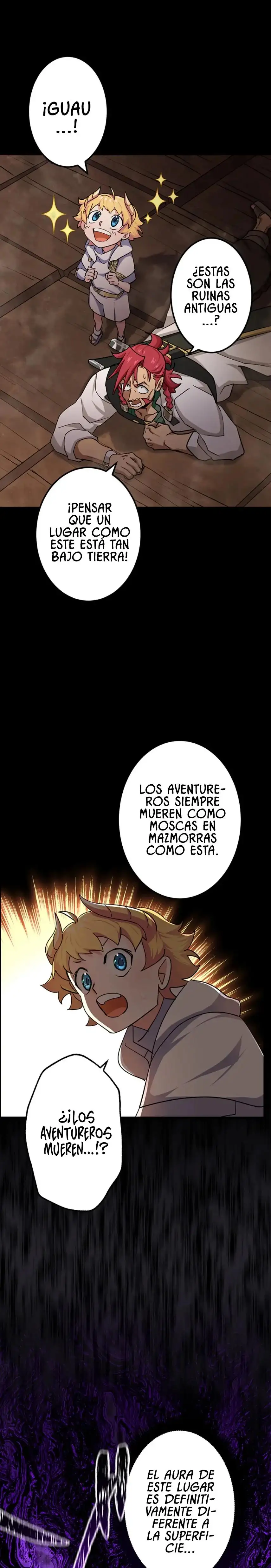 Un niño criado por dragones quiere ser adoptado. capítulo 15, página 16