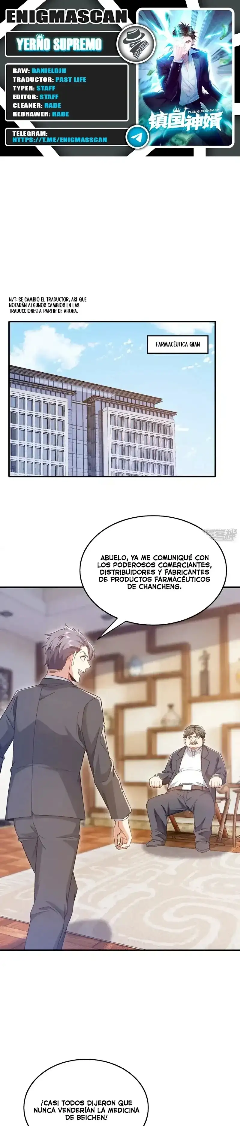 Yerno Supremo capítulo 145, página 1