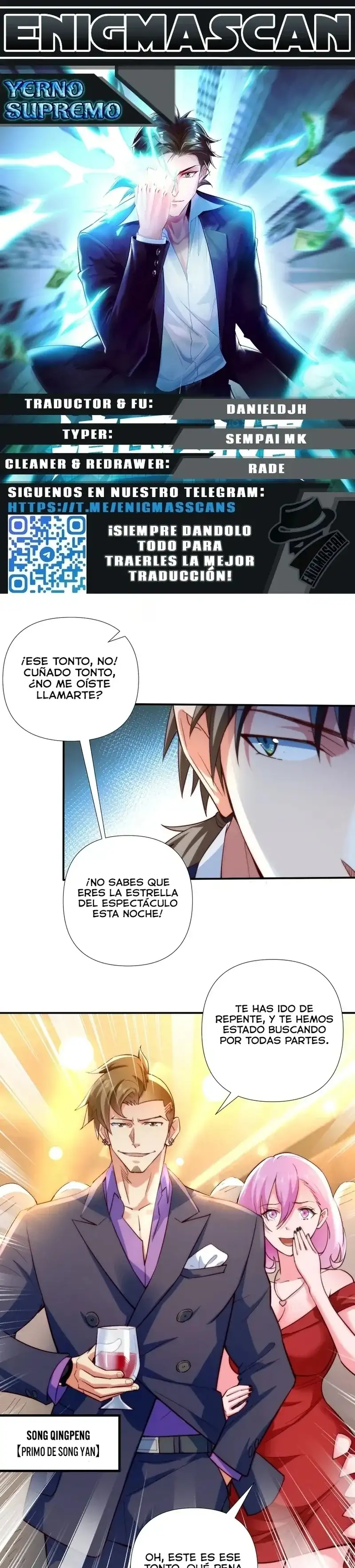 Yerno Supremo capítulo 2, página 1