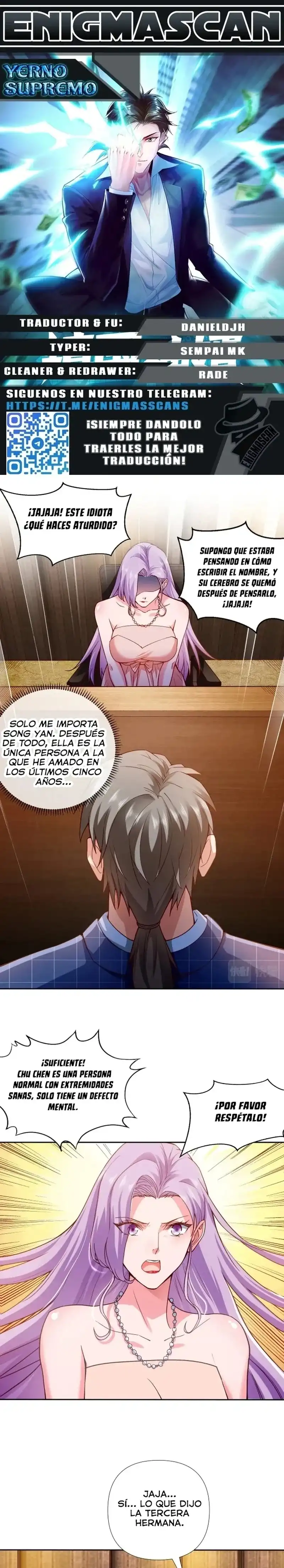 Yerno Supremo capítulo 3, página 1