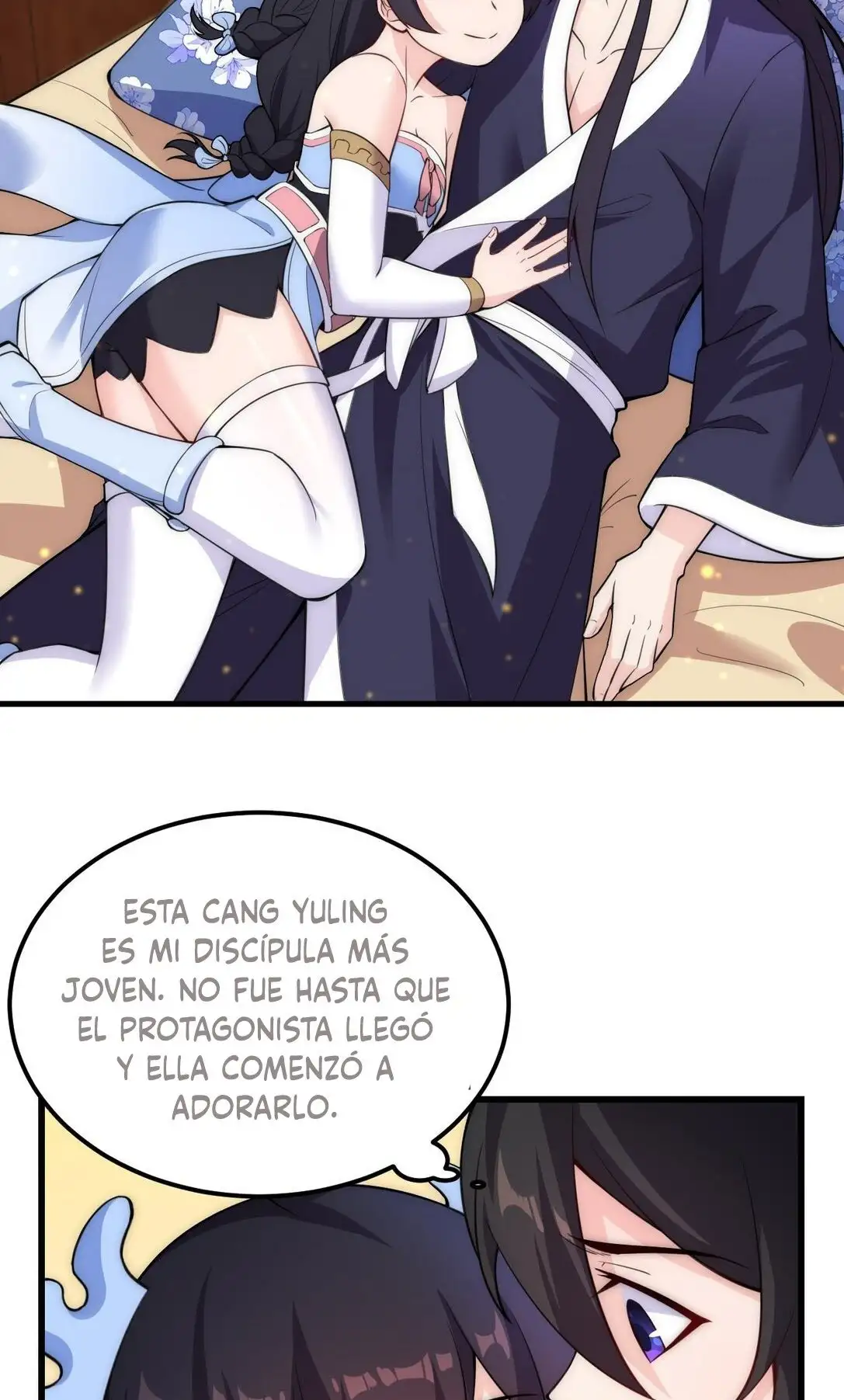 Yo, el Maestro Malvado, Llevo a mis Discipulas a ser Invencibles en Todo el Mundo capítulo 1, página 45