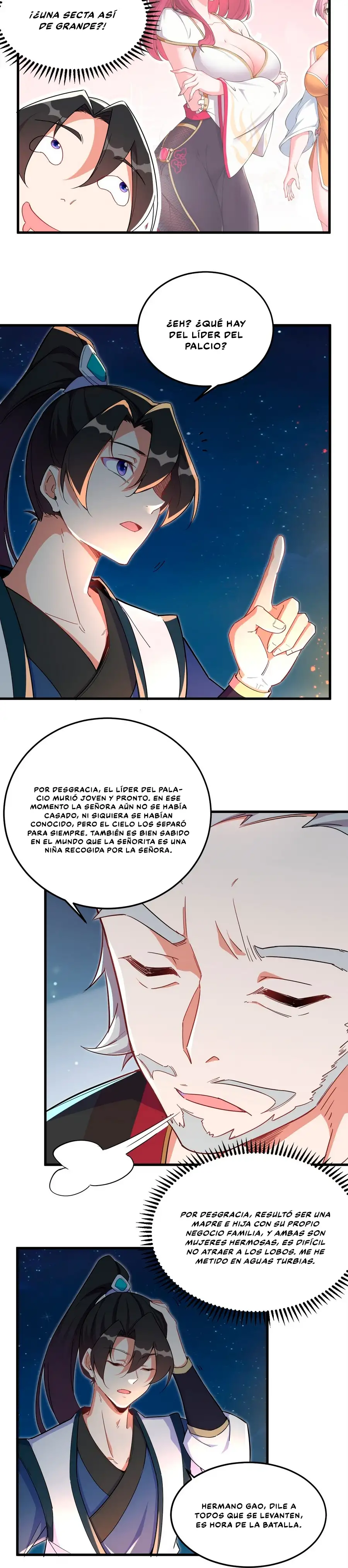 Yo, el Maestro Malvado, Llevo a mis Discipulas a ser Invencibles en Todo el Mundo capítulo 10, página 17