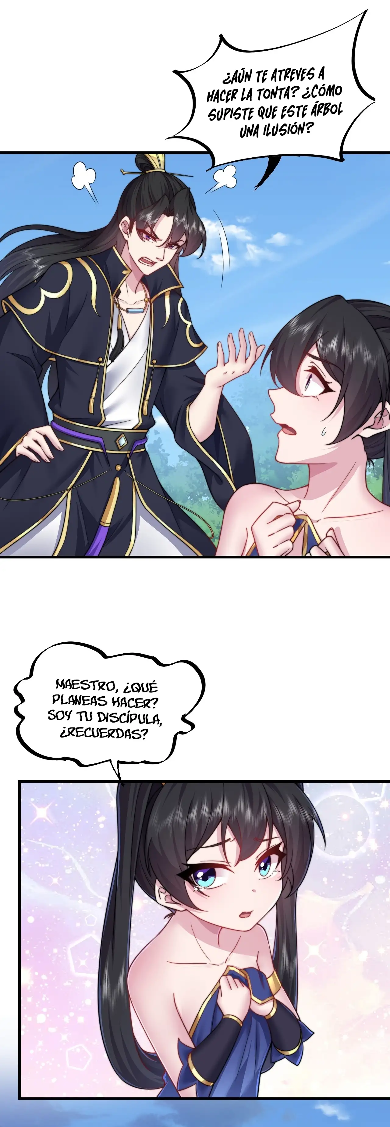 Yo, el Maestro Malvado, Llevo a mis Discipulas a ser Invencibles en Todo el Mundo capítulo 100, página 4