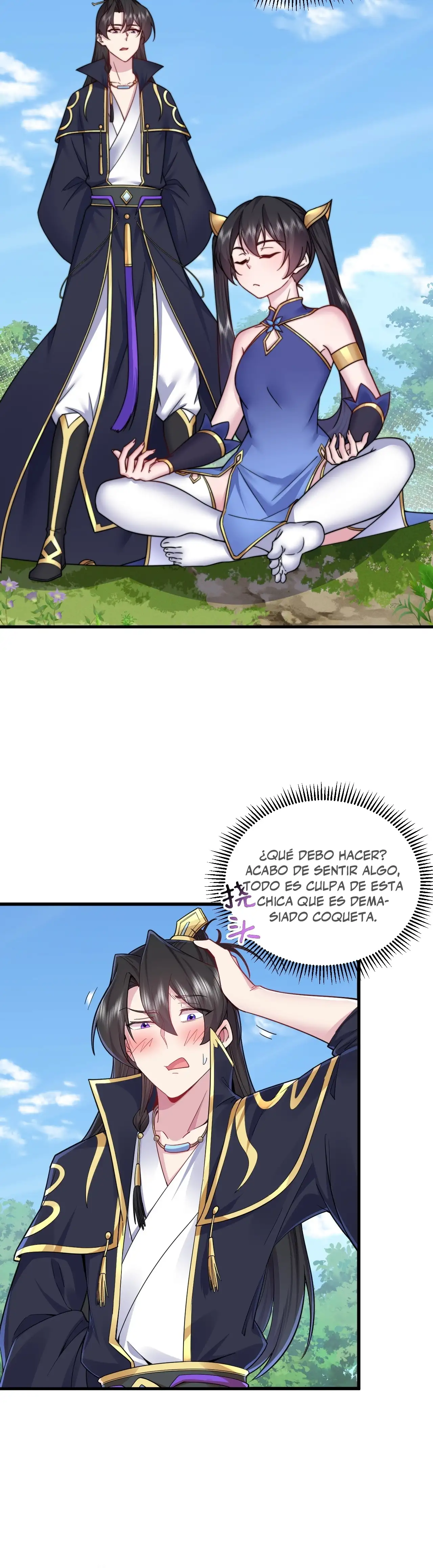 Yo, el Maestro Malvado, Llevo a mis Discipulas a ser Invencibles en Todo el Mundo capítulo 100, página 19
