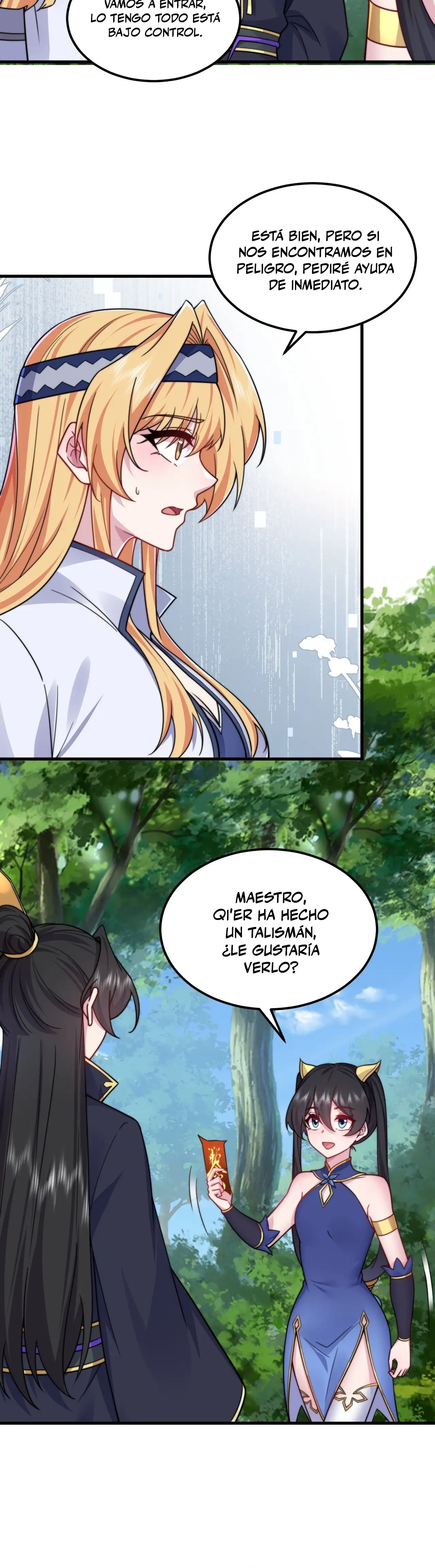 Yo, el Maestro Malvado, Llevo a mis Discipulas a ser Invencibles en Todo el Mundo capítulo 101, página 3
