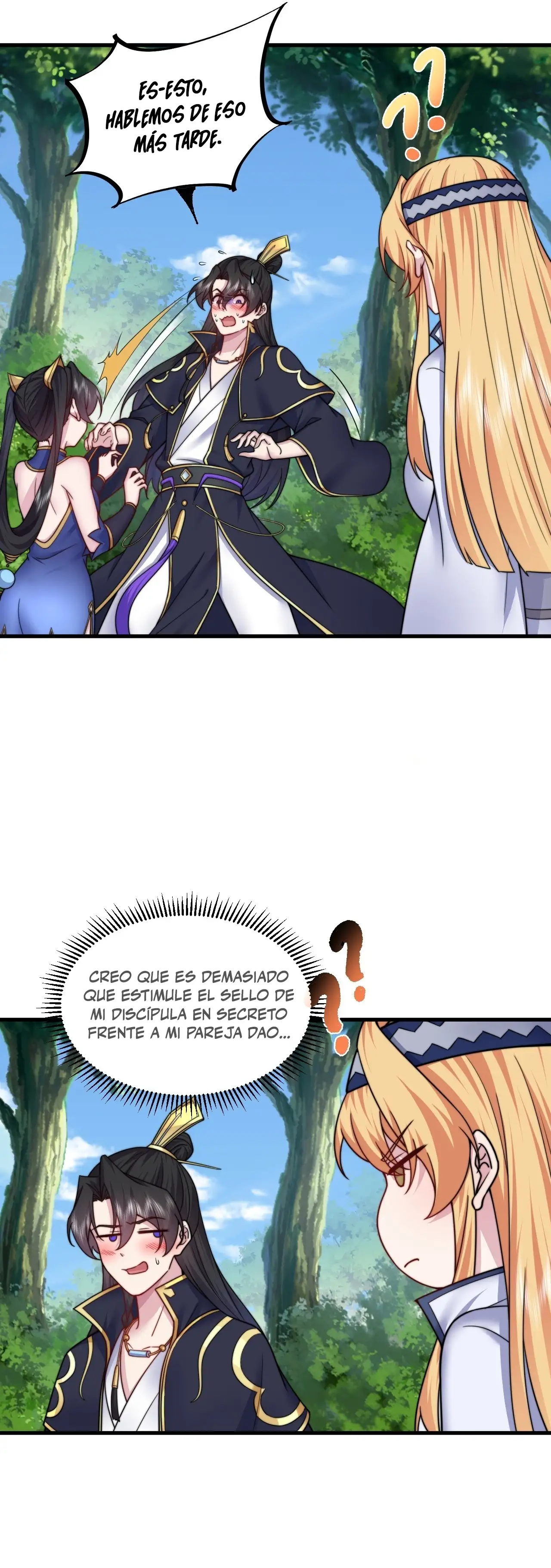 Yo, el Maestro Malvado, Llevo a mis Discipulas a ser Invencibles en Todo el Mundo capítulo 101, página 8