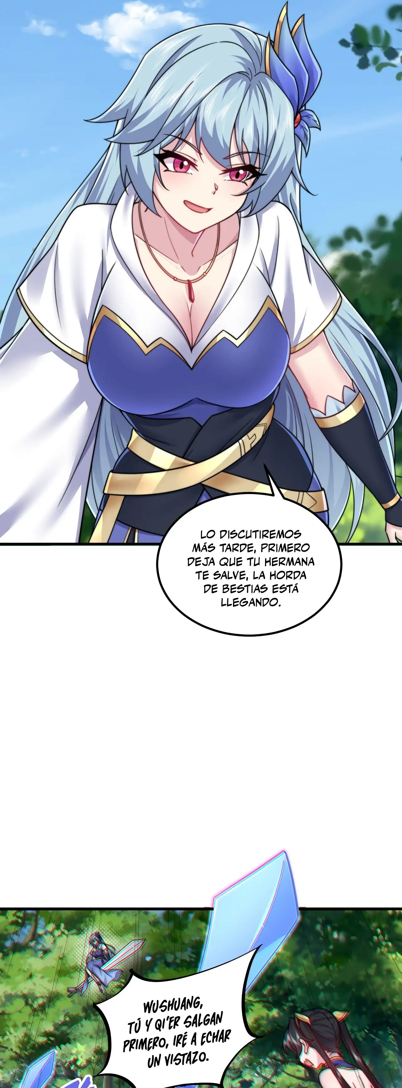 Yo, el Maestro Malvado, Llevo a mis Discipulas a ser Invencibles en Todo el Mundo capítulo 101, página 23