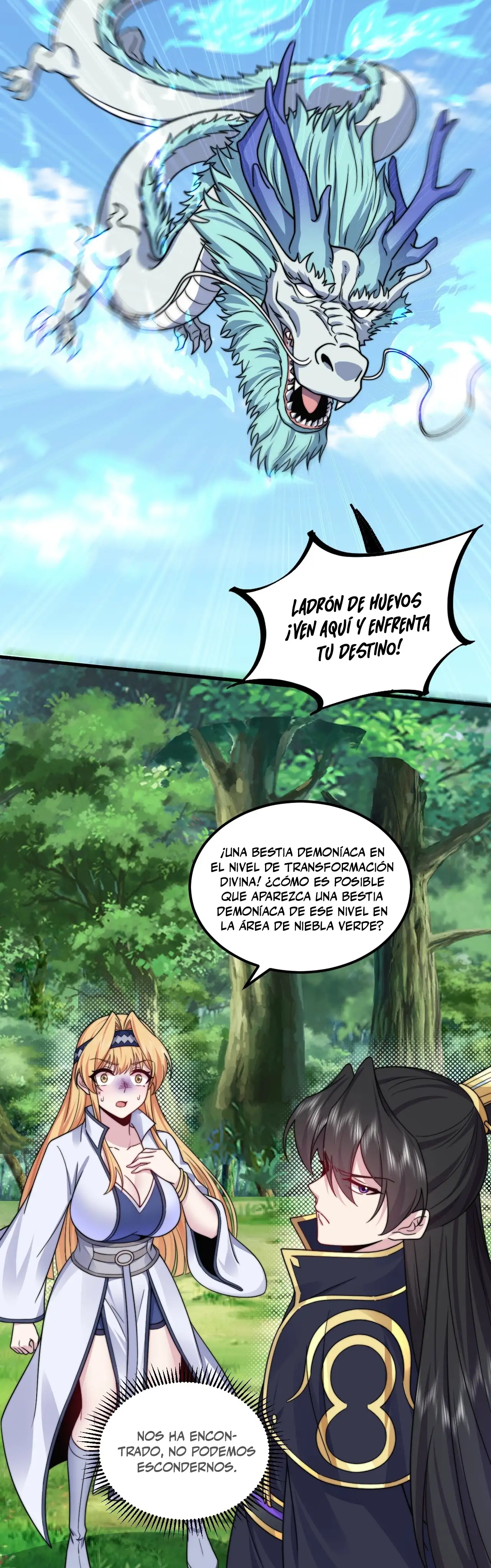 Yo, el Maestro Malvado, Llevo a mis Discipulas a ser Invencibles en Todo el Mundo capítulo 104, página 9