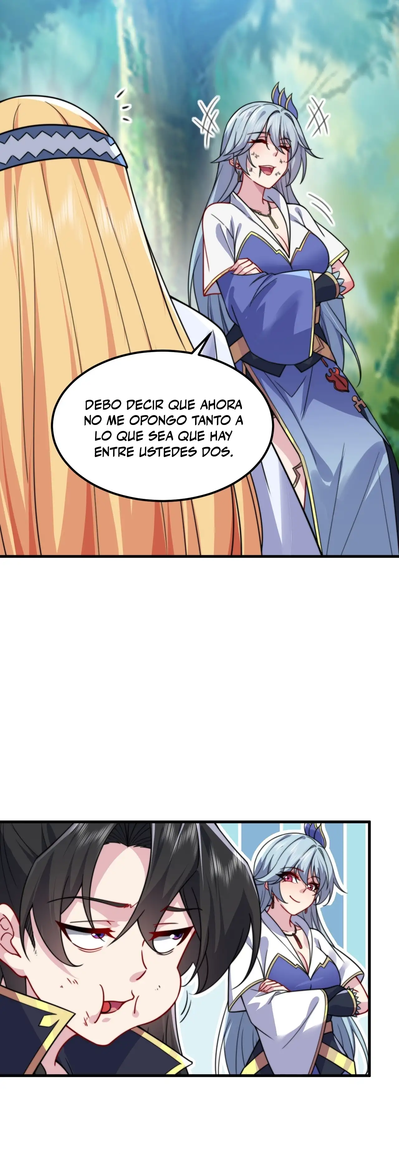 Yo, el Maestro Malvado, Llevo a mis Discipulas a ser Invencibles en Todo el Mundo capítulo 105, página 16