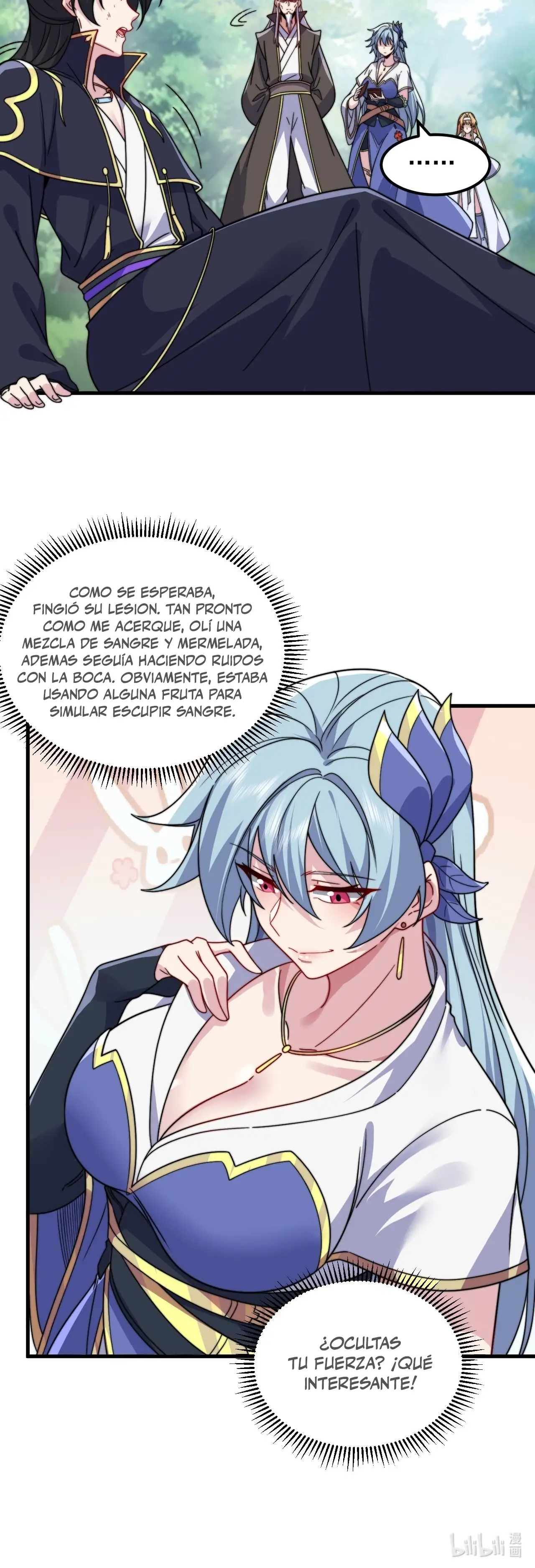 Yo, el Maestro Malvado, Llevo a mis Discipulas a ser Invencibles en Todo el Mundo capítulo 105, página 28