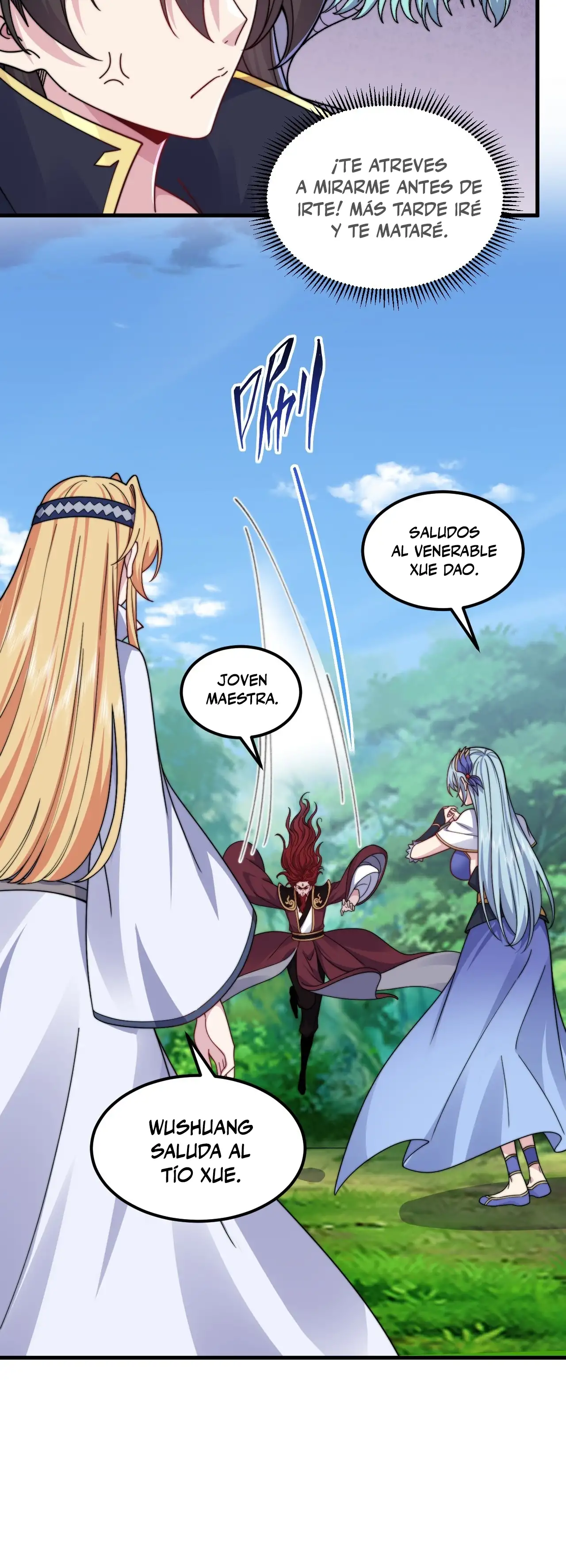 Yo, el Maestro Malvado, Llevo a mis Discipulas a ser Invencibles en Todo el Mundo capítulo 106, página 8