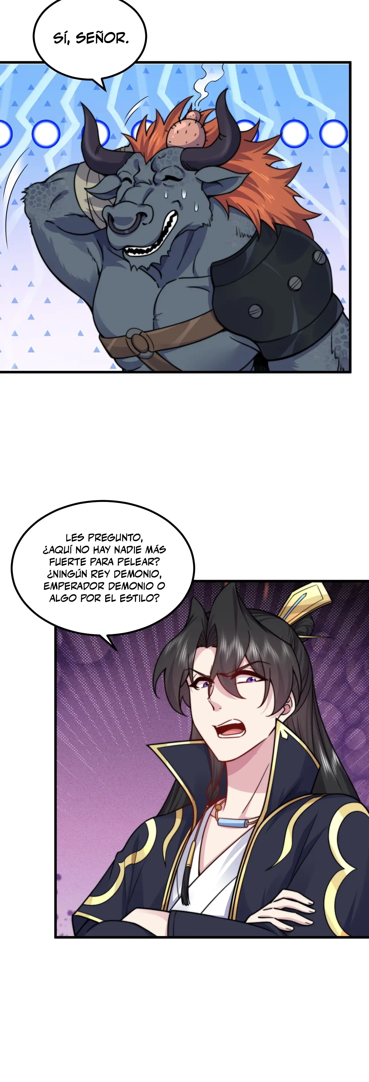 Yo, el Maestro Malvado, Llevo a mis Discipulas a ser Invencibles en Todo el Mundo capítulo 108, página 4