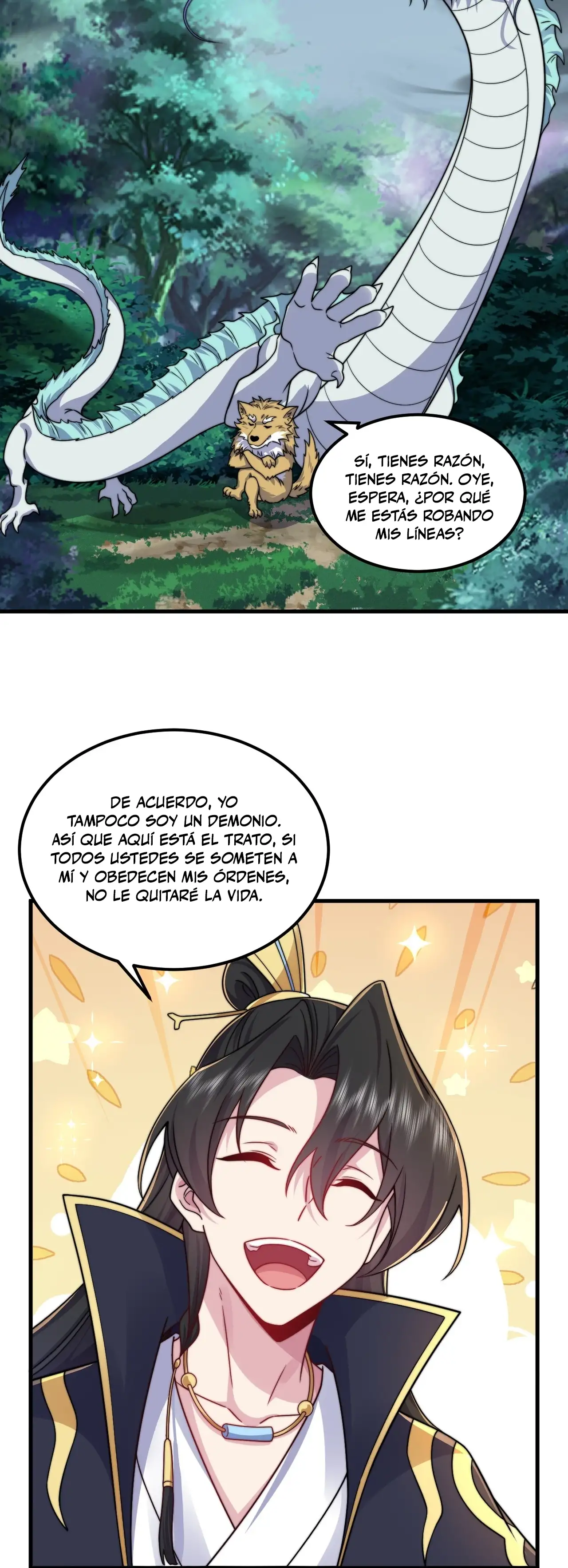 Yo, el Maestro Malvado, Llevo a mis Discipulas a ser Invencibles en Todo el Mundo capítulo 108, página 10