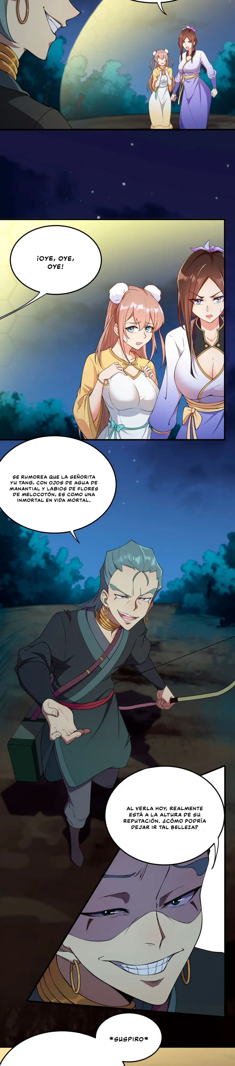 Yo, el Maestro Malvado, Llevo a mis Discipulas a ser Invencibles en Todo el Mundo capítulo 11, página 13