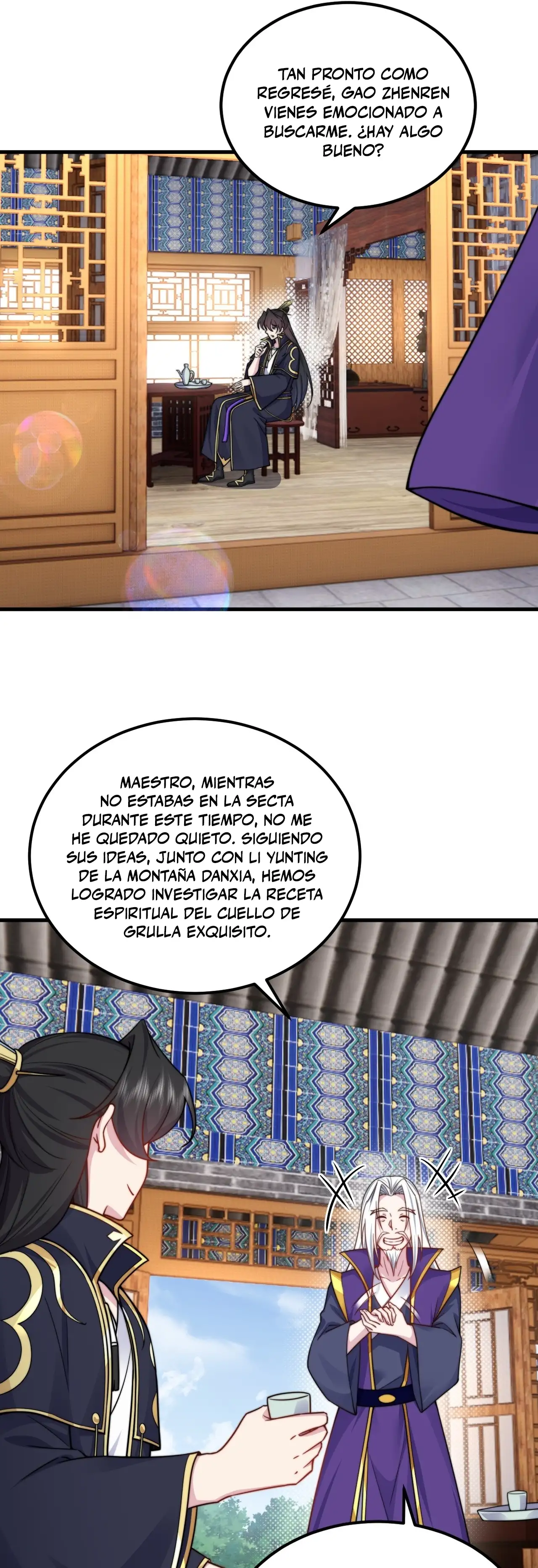 Yo, el Maestro Malvado, Llevo a mis Discipulas a ser Invencibles en Todo el Mundo capítulo 111, página 12