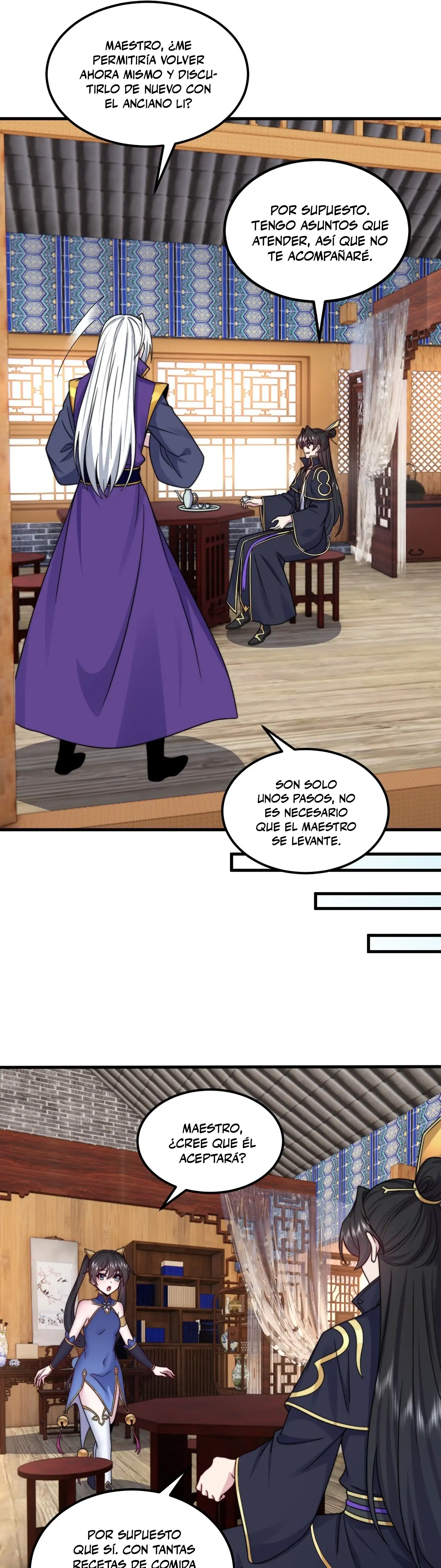 Yo, el Maestro Malvado, Llevo a mis Discipulas a ser Invencibles en Todo el Mundo capítulo 111, página 16