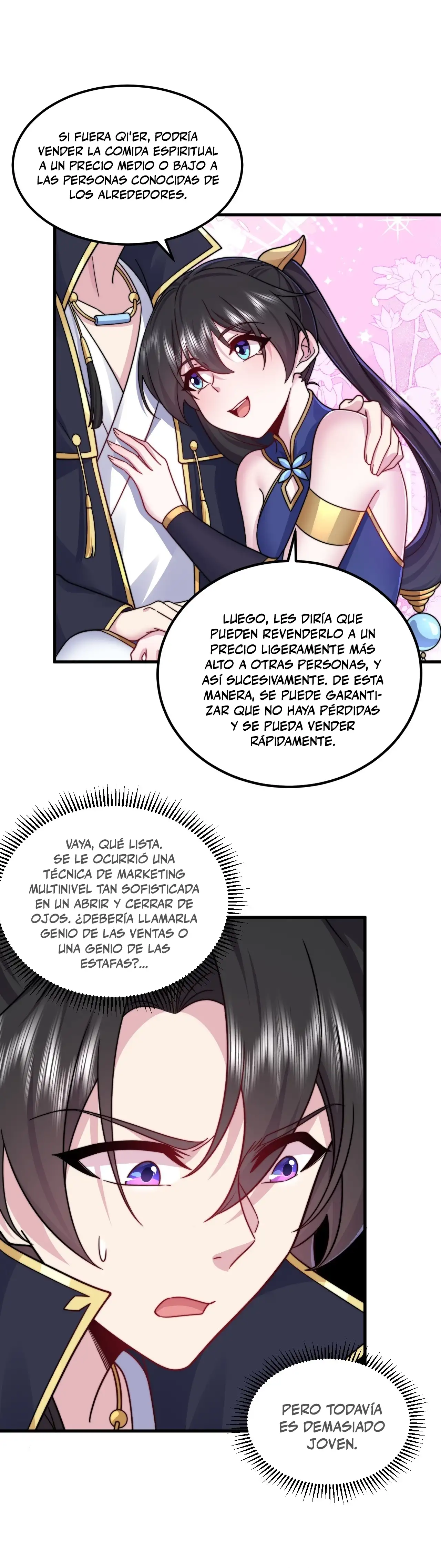 Yo, el Maestro Malvado, Llevo a mis Discipulas a ser Invencibles en Todo el Mundo capítulo 111, página 18