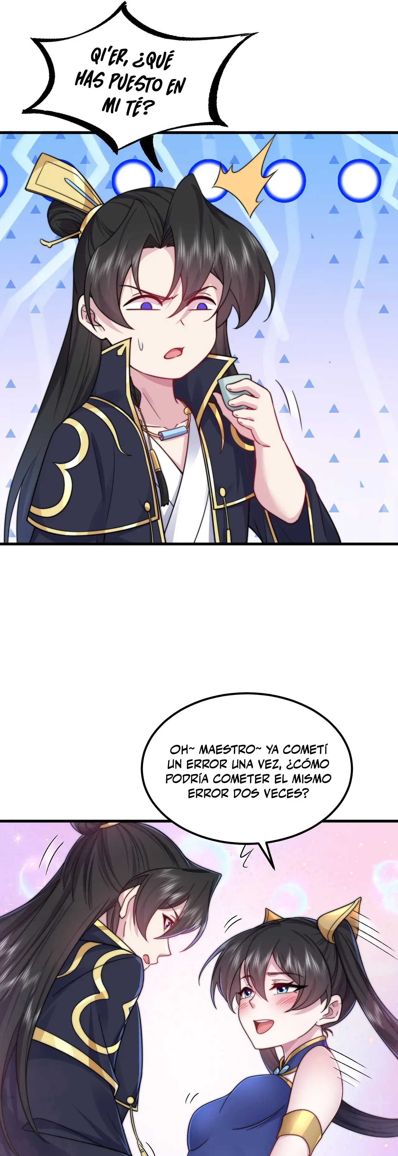 Yo, el Maestro Malvado, Llevo a mis Discipulas a ser Invencibles en Todo el Mundo capítulo 111, página 22