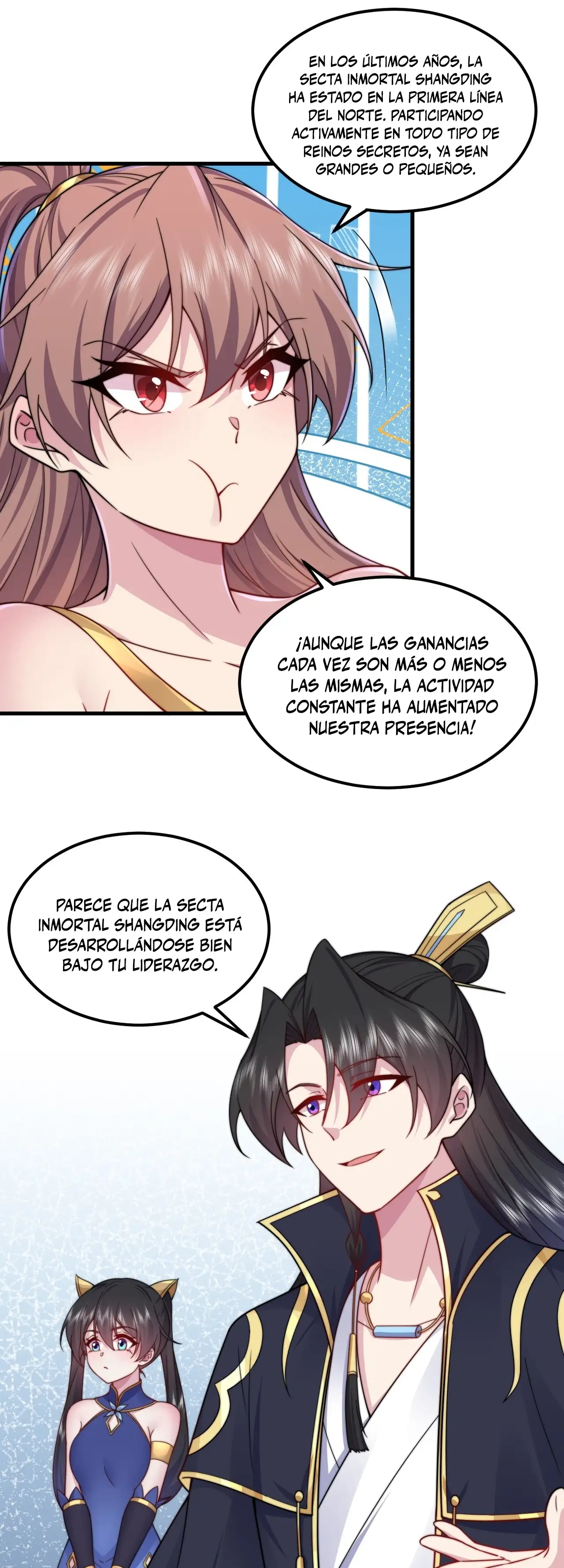 Yo, el Maestro Malvado, Llevo a mis Discipulas a ser Invencibles en Todo el Mundo capítulo 113, página 20