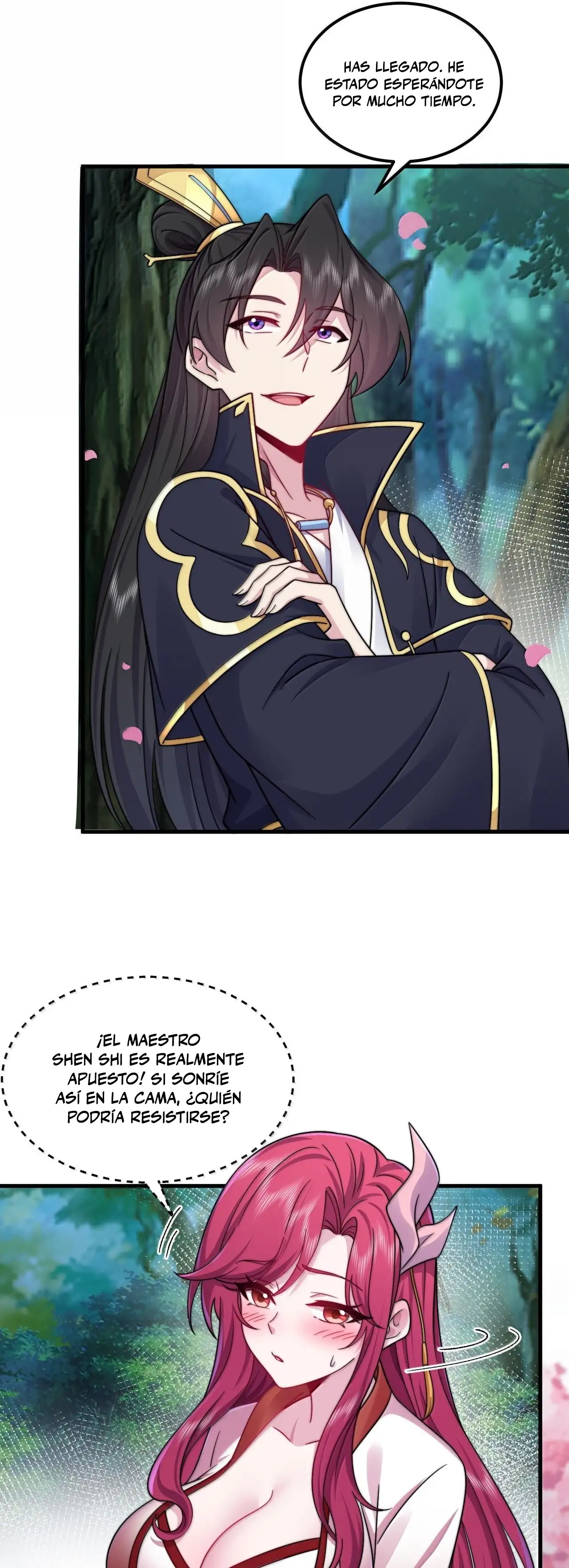 Yo, el Maestro Malvado, Llevo a mis Discipulas a ser Invencibles en Todo el Mundo capítulo 115, página 16