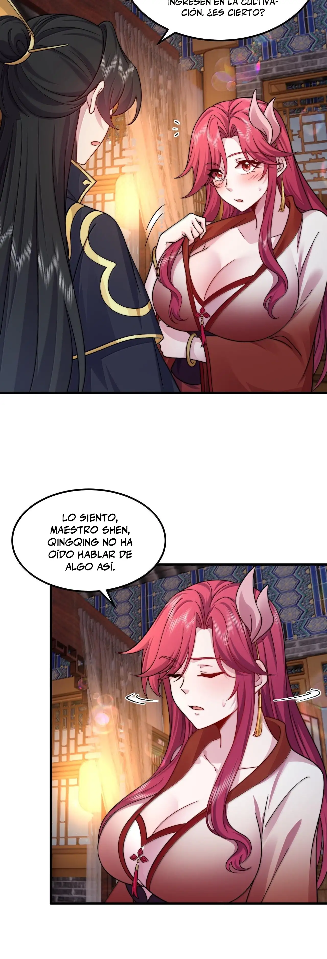 Yo, el Maestro Malvado, Llevo a mis Discipulas a ser Invencibles en Todo el Mundo capítulo 116, página 5