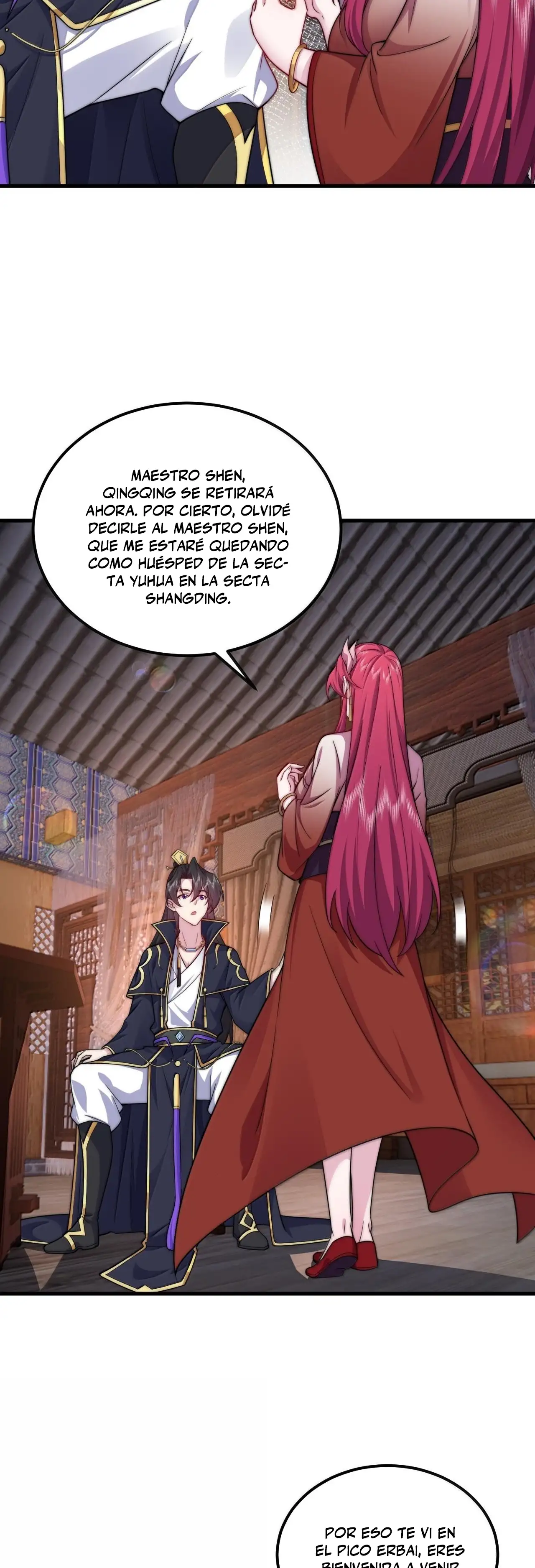Yo, el Maestro Malvado, Llevo a mis Discipulas a ser Invencibles en Todo el Mundo capítulo 116, página 21