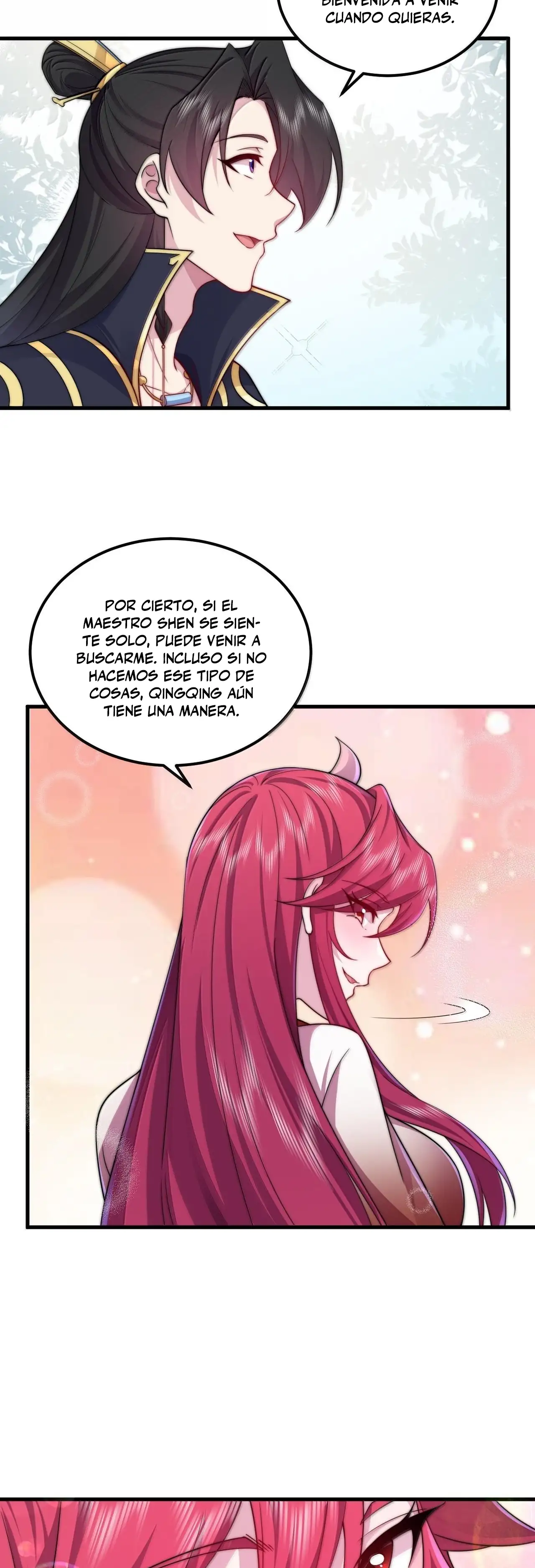 Yo, el Maestro Malvado, Llevo a mis Discipulas a ser Invencibles en Todo el Mundo capítulo 116, página 22
