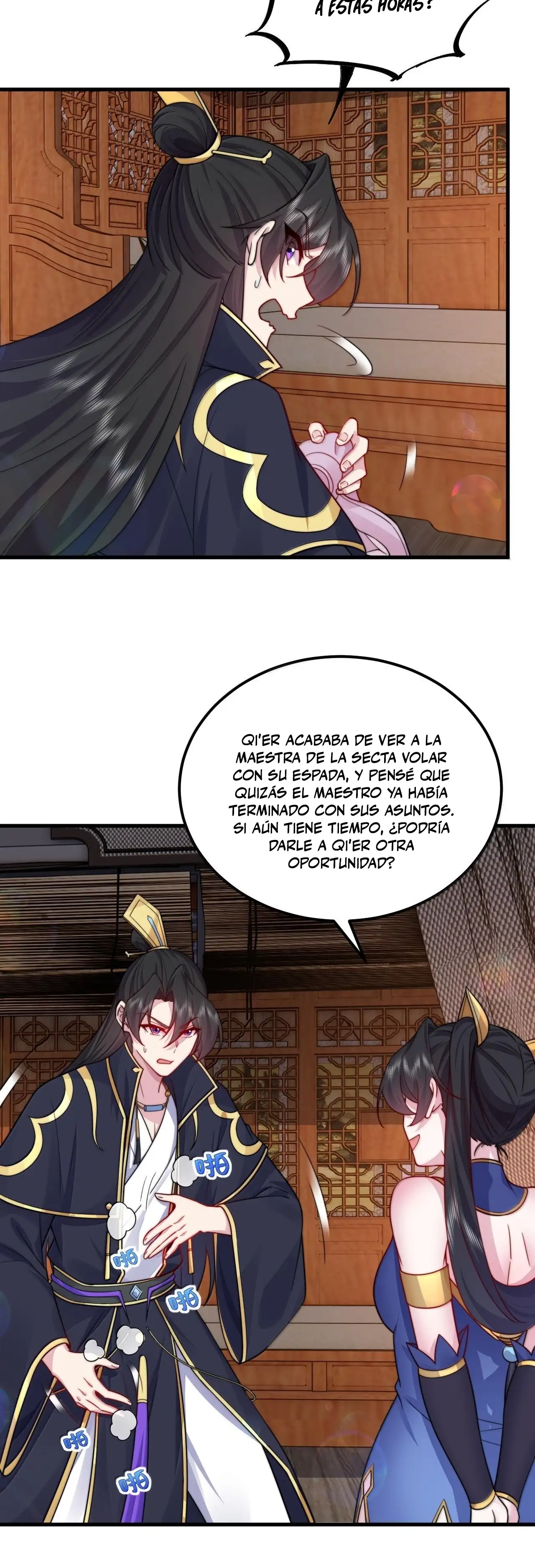 Yo, el Maestro Malvado, Llevo a mis Discipulas a ser Invencibles en Todo el Mundo capítulo 117, página 22