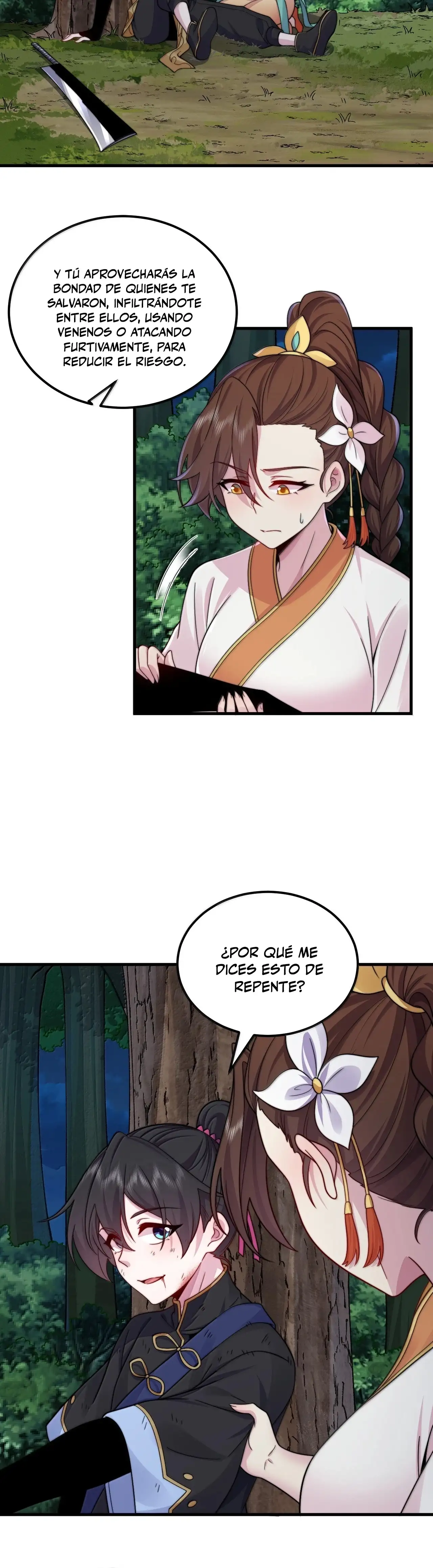 Yo, el Maestro Malvado, Llevo a mis Discipulas a ser Invencibles en Todo el Mundo capítulo 121, página 7