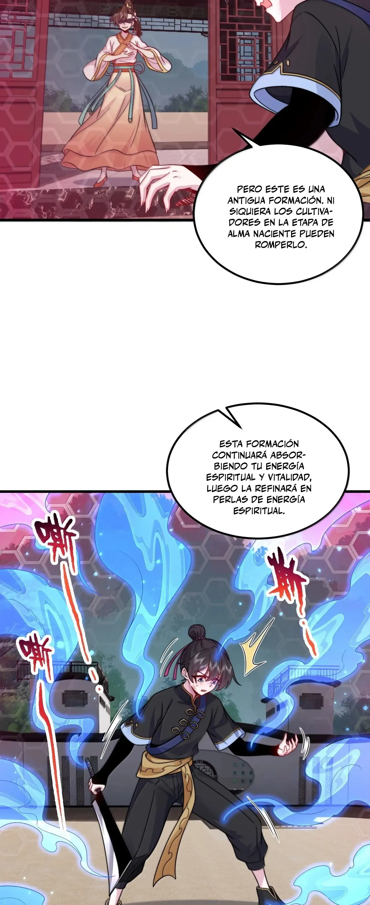 Yo, el Maestro Malvado, Llevo a mis Discipulas a ser Invencibles en Todo el Mundo capítulo 121, página 18