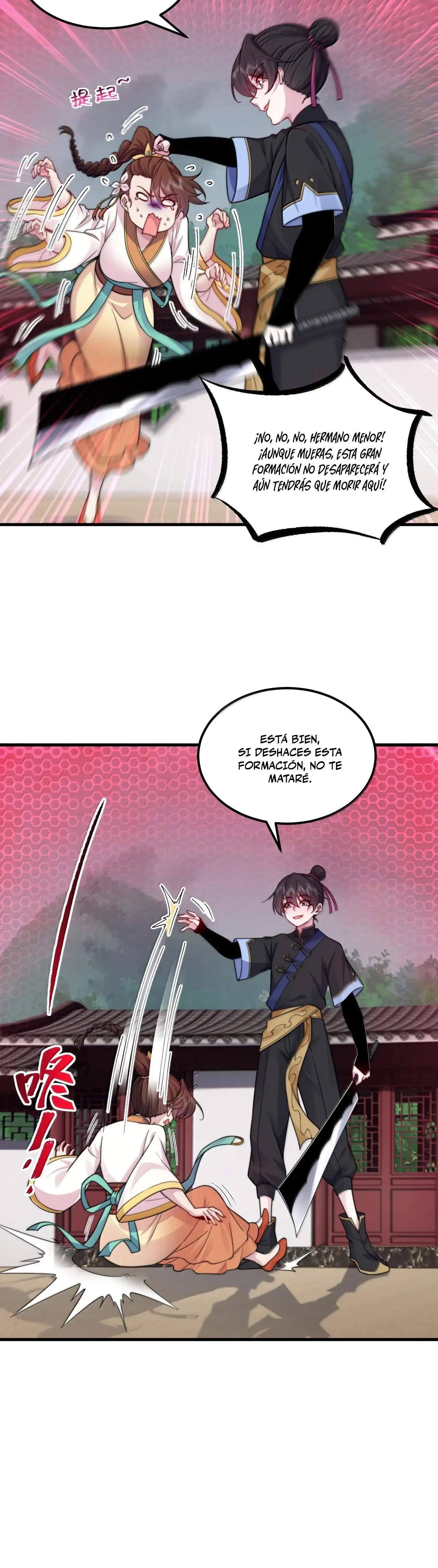Yo, el Maestro Malvado, Llevo a mis Discipulas a ser Invencibles en Todo el Mundo capítulo 122, página 6