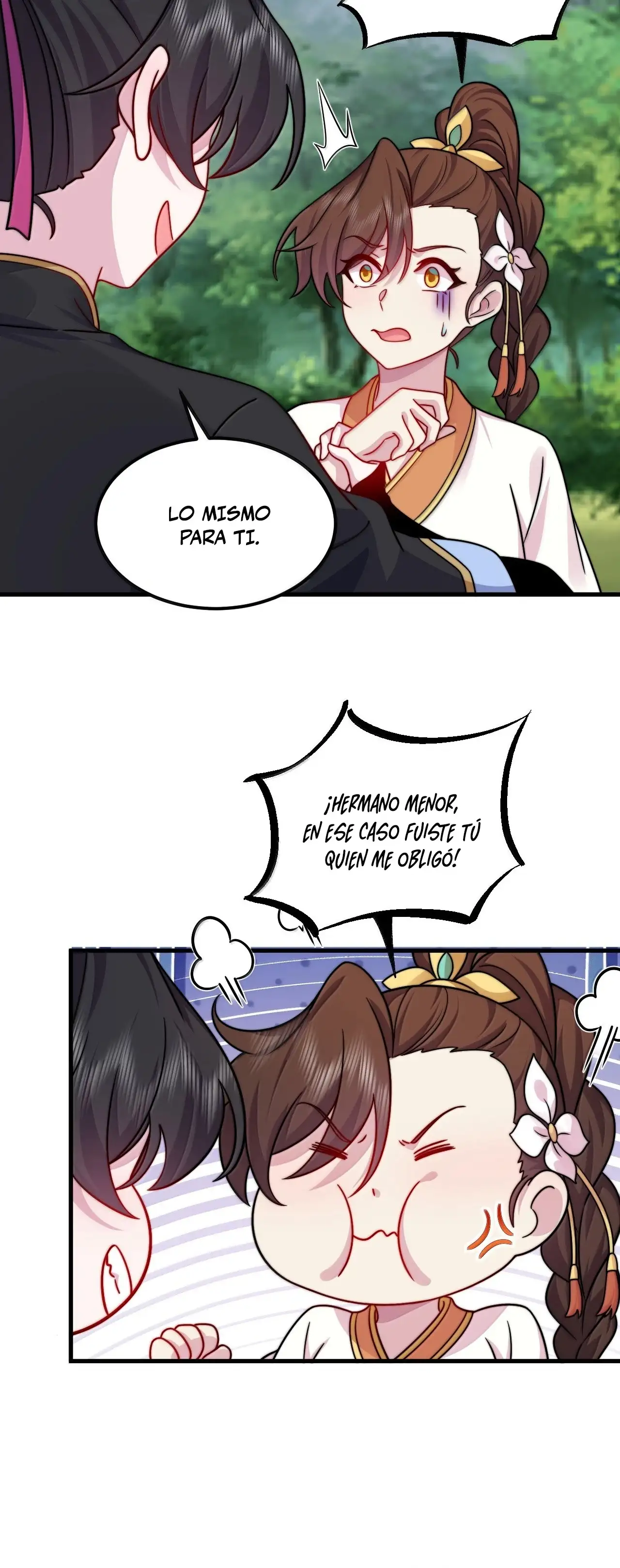 Yo, el Maestro Malvado, Llevo a mis Discipulas a ser Invencibles en Todo el Mundo capítulo 122, página 19