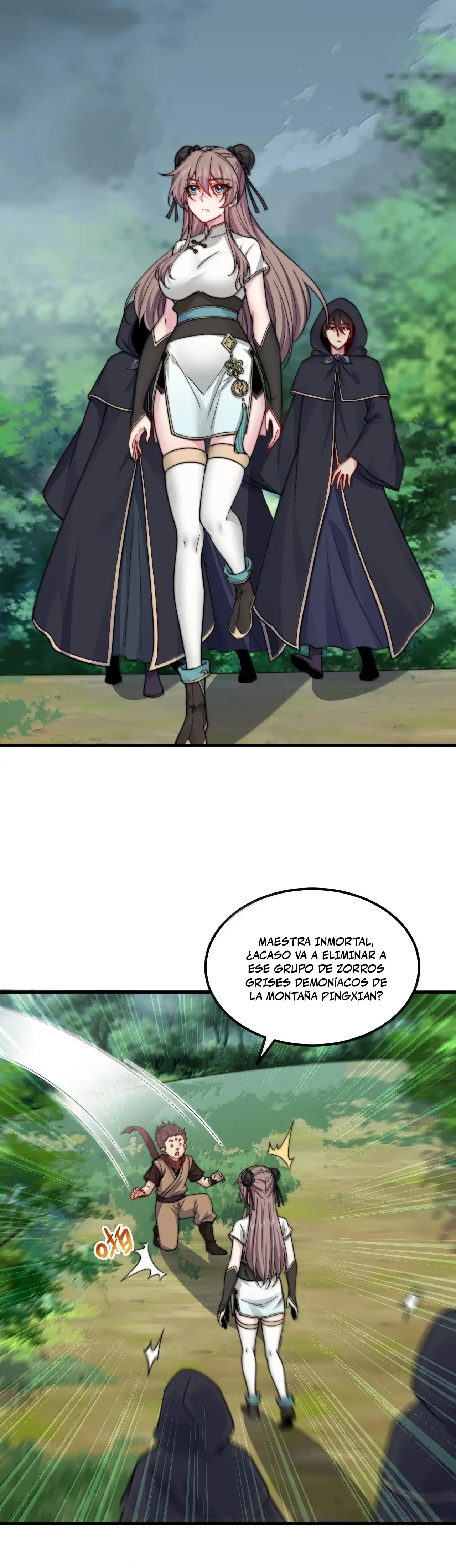 Yo, el Maestro Malvado, Llevo a mis Discipulas a ser Invencibles en Todo el Mundo capítulo 123, página 3