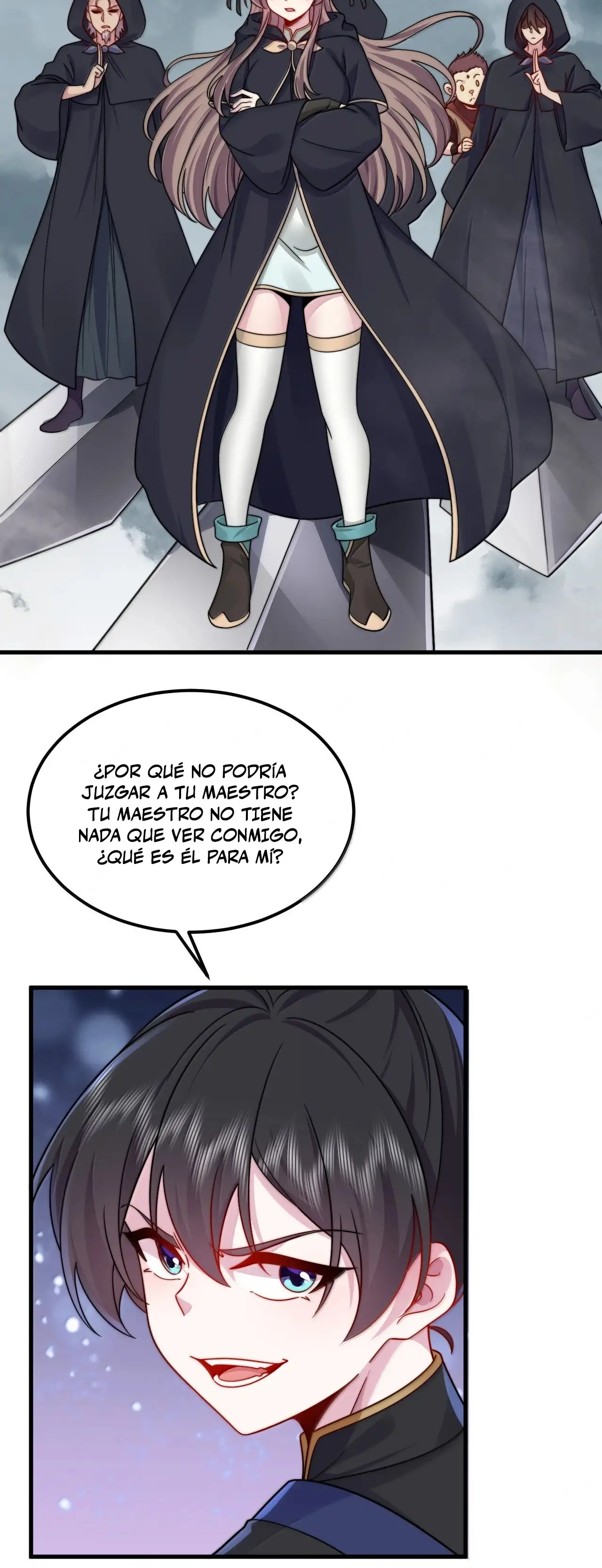 Yo, el Maestro Malvado, Llevo a mis Discipulas a ser Invencibles en Todo el Mundo capítulo 123, página 19