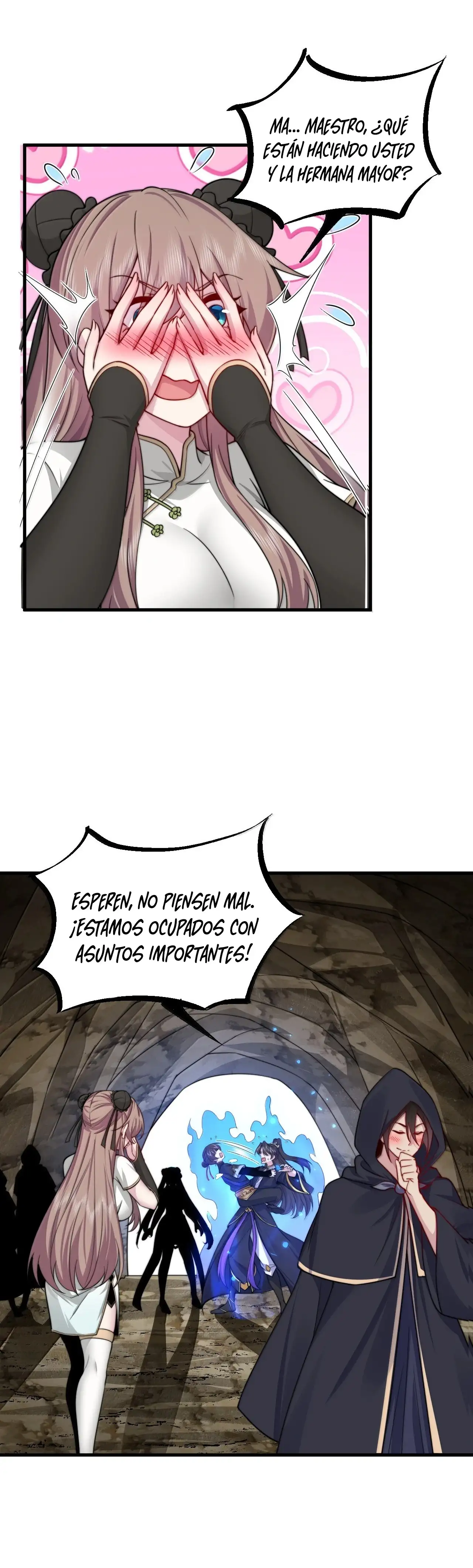 Yo, el Maestro Malvado, Llevo a mis Discipulas a ser Invencibles en Todo el Mundo capítulo 125, página 20
