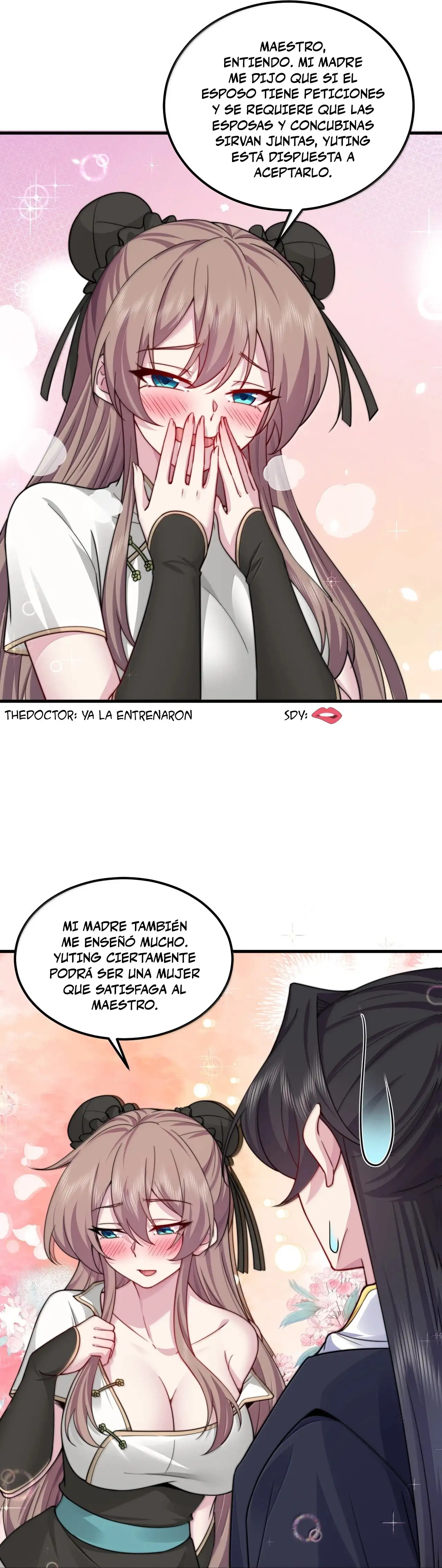 Yo, el Maestro Malvado, Llevo a mis Discipulas a ser Invencibles en Todo el Mundo capítulo 125, página 21