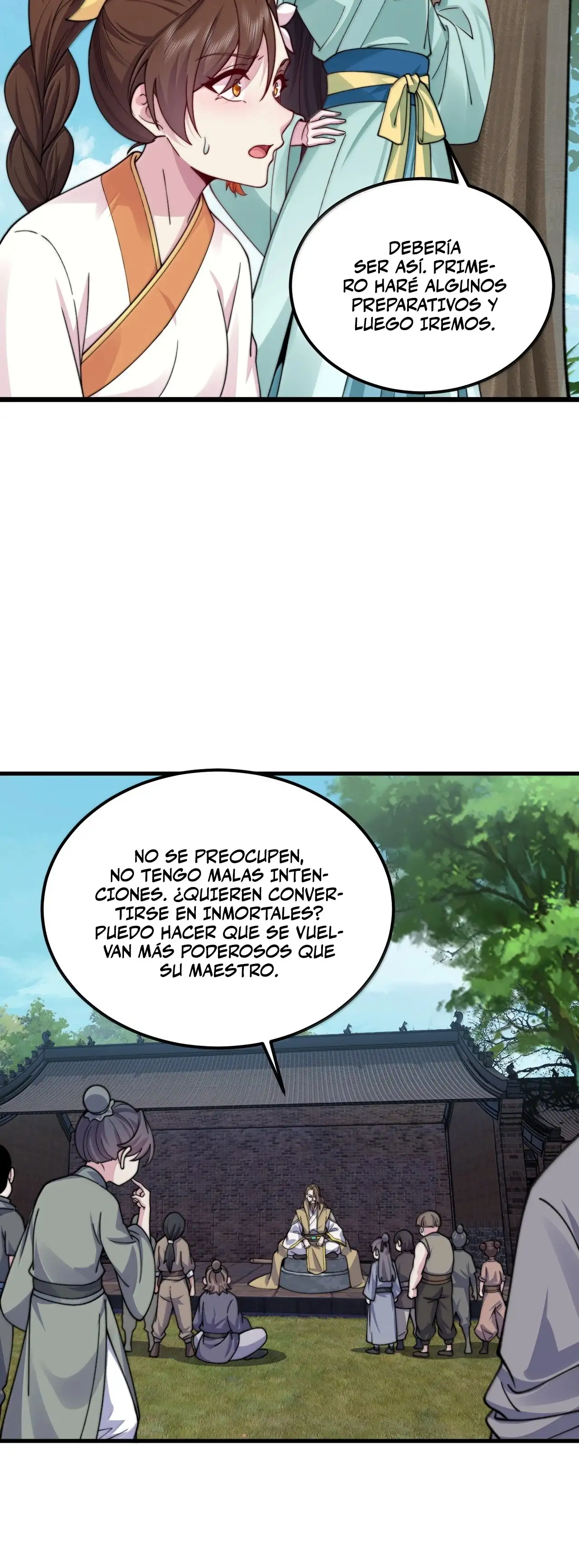 Yo, el Maestro Malvado, Llevo a mis Discipulas a ser Invencibles en Todo el Mundo capítulo 127, página 9