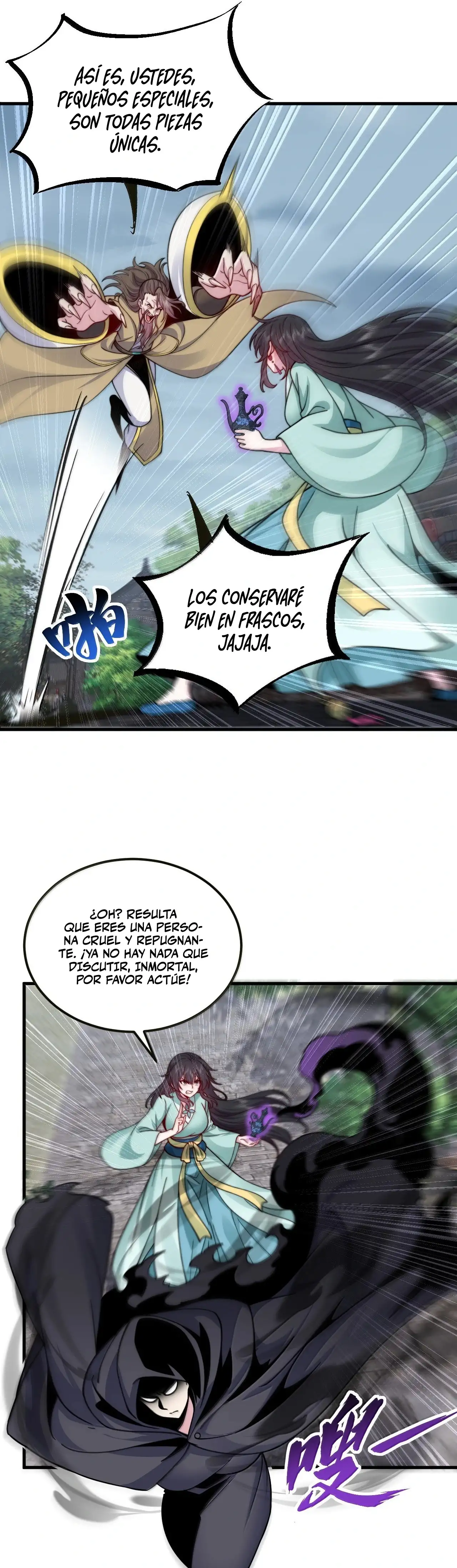 Yo, el Maestro Malvado, Llevo a mis Discipulas a ser Invencibles en Todo el Mundo capítulo 127, página 28