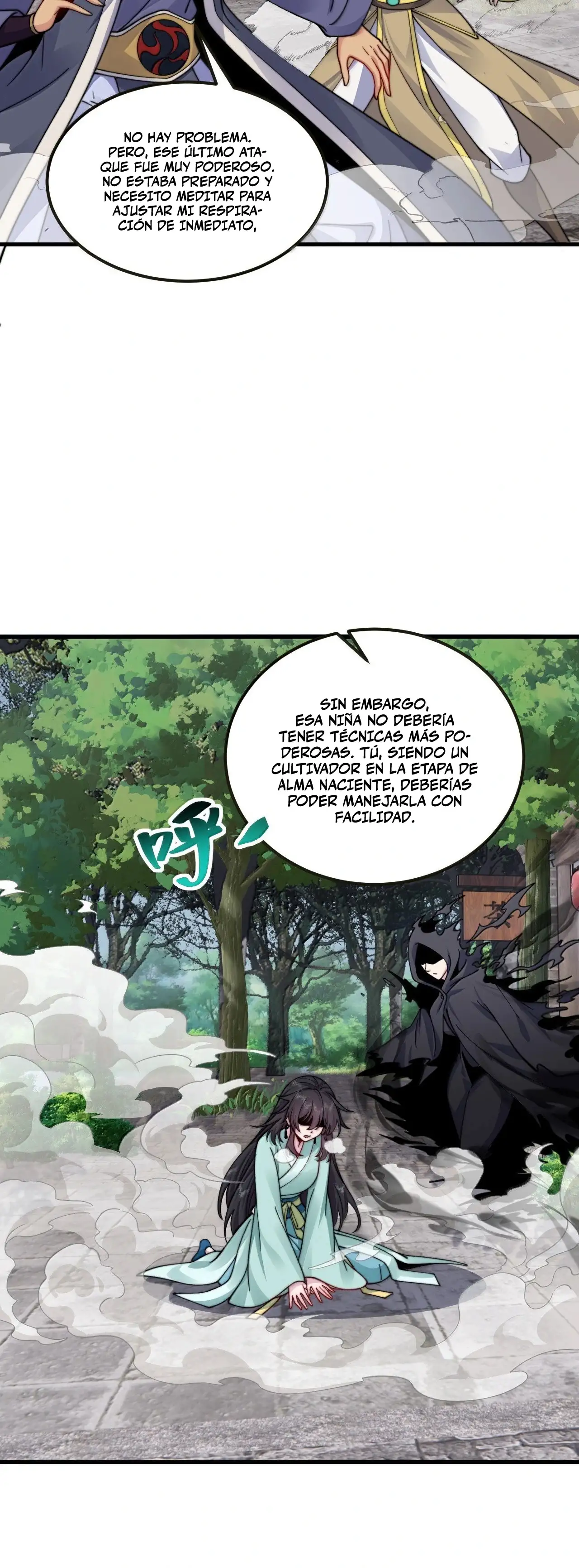 Yo, el Maestro Malvado, Llevo a mis Discipulas a ser Invencibles en Todo el Mundo capítulo 127, página 32