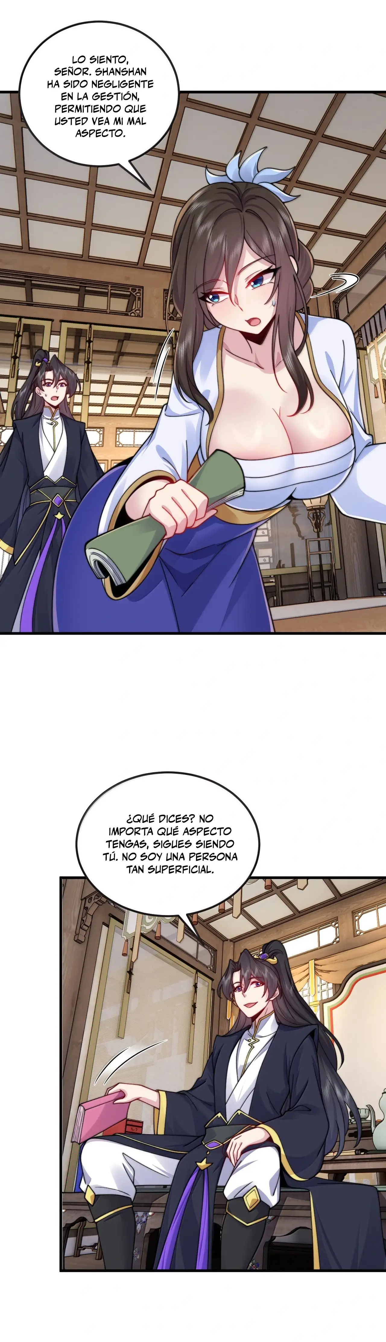 Yo, el Maestro Malvado, Llevo a mis Discipulas a ser Invencibles en Todo el Mundo capítulo 128, página 11