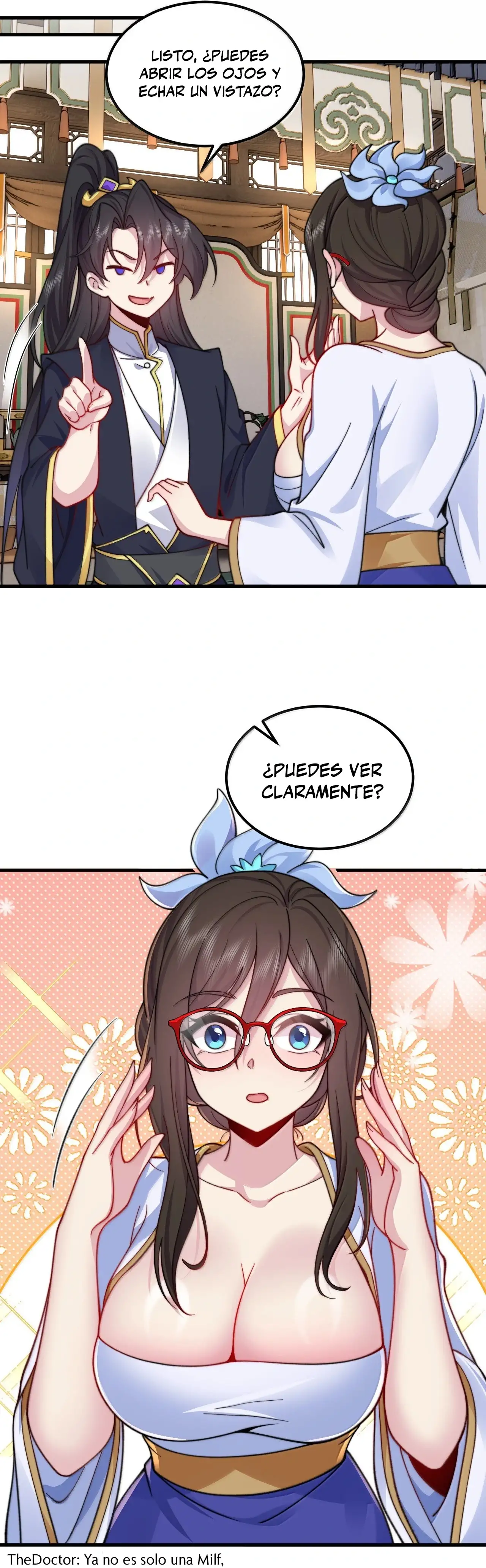 Yo, el Maestro Malvado, Llevo a mis Discipulas a ser Invencibles en Todo el Mundo capítulo 128, página 17