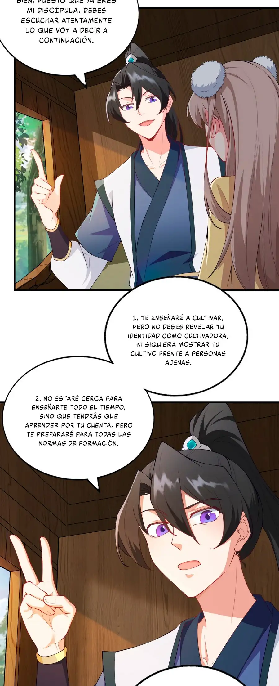 Yo, el Maestro Malvado, Llevo a mis Discipulas a ser Invencibles en Todo el Mundo capítulo 13, página 7
