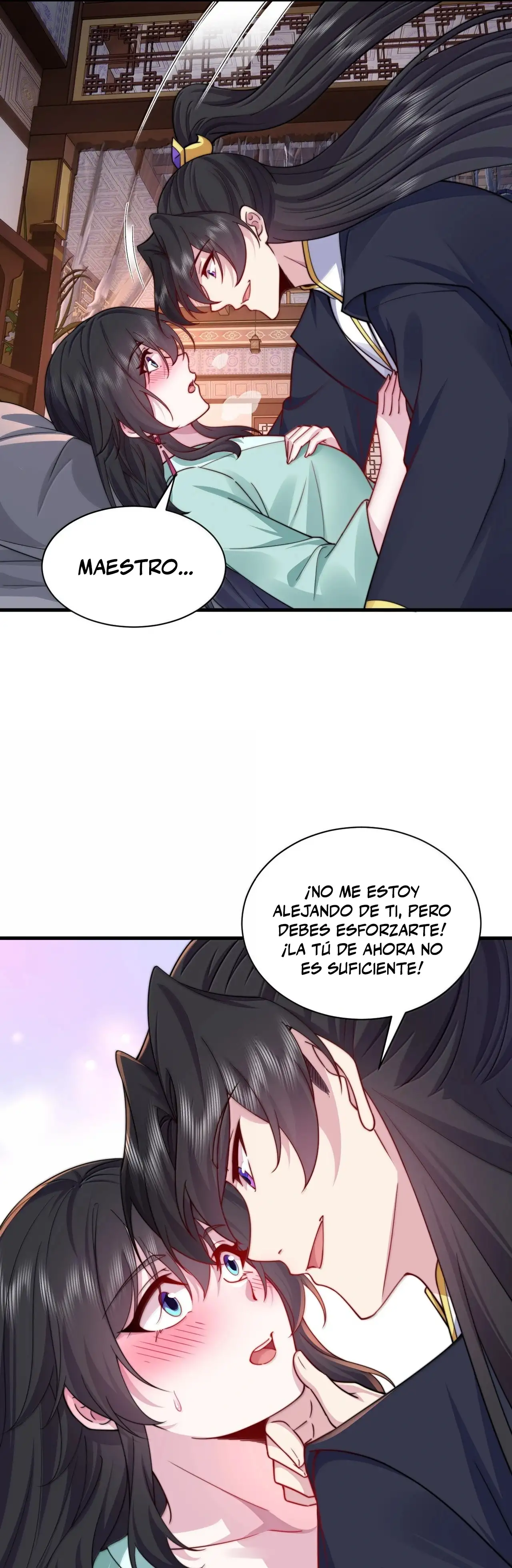 Yo, el Maestro Malvado, Llevo a mis Discipulas a ser Invencibles en Todo el Mundo capítulo 130, página 22